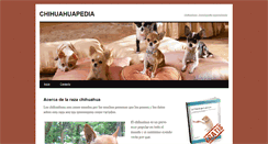 Desktop Screenshot of chihuahuapedia.com